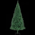 thumbnail image 2 of vidaXL Artificial Christmas Tree with LEDs 118.1" Green, 2 of 4