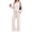 Gray Apricot, variant on MOYIKO Two Piece Sets for Women Fall Travel Vacation Outfits Pleated Long Sleeve Lounge Sets Wide Leg Pants