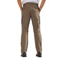 thumbnail image 4 of WTOBBY Men's Water-Resistant Work Pants with Zipper Pockets Tactical Cargo Trousers for Outdoor Construction Hiking Camping Travel Activities - Durable Ripstop Material Design,Light Brown 3XL, 4 of 4