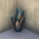 thumbnail image 3 of Xihbxyly Escultura de Planta de Tequila, Diseño Único con Detalles En Azul, Obra de Arte En Metal Hecha a Mano, Decoración para Jardín Exterior, Complemento Artístico para El Hogar, 55 Cm de Altura,, 3 of 4