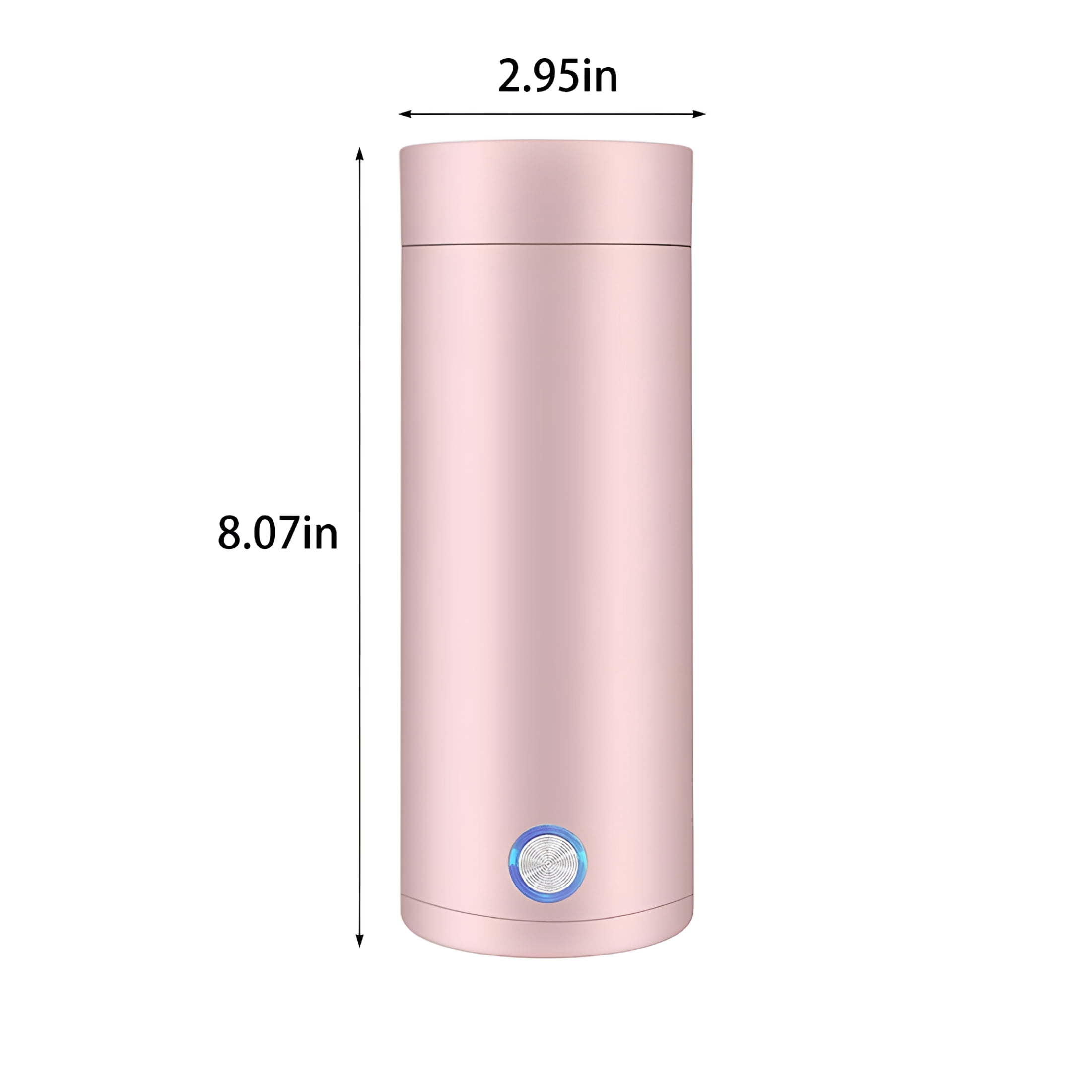 HIBIBUD Travel Electric Kettle for Office,Outdoor Use,Portable Electric Kettle with Auto Shut-Off and Boil Dry Protection Stainless Steel Leakproof Fast Boiling Water