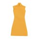 thumbnail image 1 of Vestido sin mangas a escala 1/6, vestido de verano en miniatura, estilo retro informal para mujer de 12 pulgadas amarillo oscuro, 1 of 8