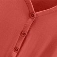 thumbnail image 4 of Bixock Women Plus Size Nightgowns Loungewear Nightshirts Sleep Dress Short Sleeve Button Placket Loose Solid Color Indoor Home Homewear Sleepwear Women Clothings, 4 of 5