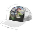 thumbnail image 2 of Genshin Impact Adult Baseball Cap Adjustable Sun Visor Hat Prints Trucker Hats Skull Cap Headwear for Men Women, 2 of 6