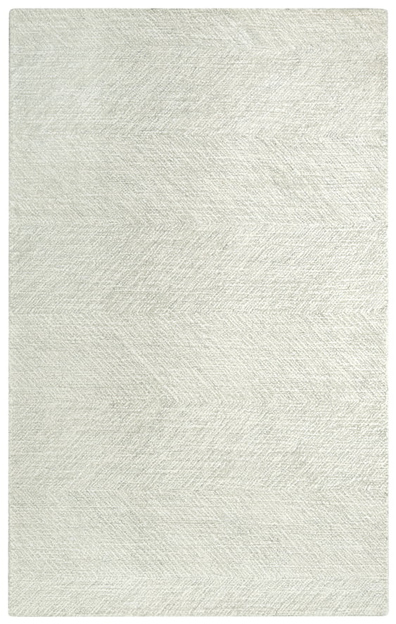 Ivory 8' x 10' EORC HL16IV8X10 Hand Knoted Wool Transitional High-Low Rug