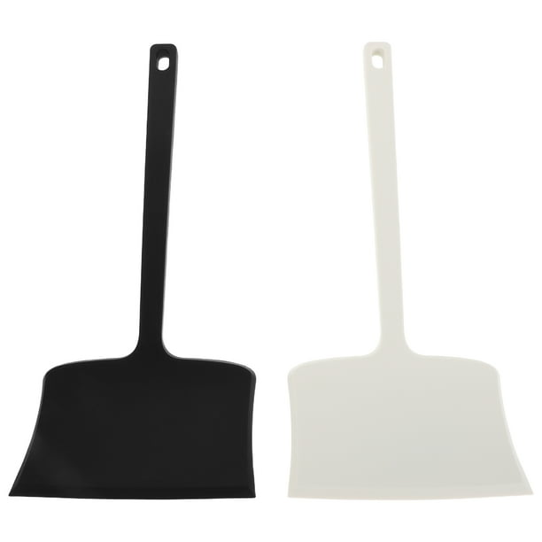 2 espátulas de silicona para panqueques: resistentes al calor, ideales para huevos, panqueques, pescado y hamburguesas.