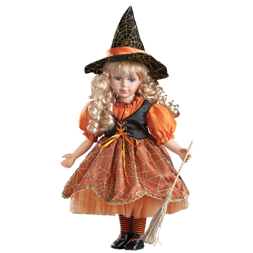 collectible halloween witch dolls