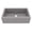 Grey, variant on Karran Farmhouse/Apron-Front Quartz Composite 34 in. Single Bowl Kitchen Sink in Brown
