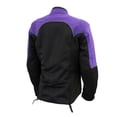 thumbnail image 4 of Milwaukee Leather Women's Be Cool Black/Purple Textile Motorcycle Jacket w/ CE Armor - MPL22701 3X-Large, 4 of 7