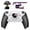 Rubberized White & Black, variant on eXtremeRate SPARK Back Paddles Kit for PS5 Controller BDM-010 020 Models, OLED Display + Clicky Trigger Stops + Ergonomic Rubberized Grips Remappable 4 Back Buttons Set for PS5 Controller - Black