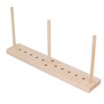thumbnail image 4 of Pasadores de ajuste para hacer moños, herramienta ligera de roble para hacer moños con 3 palos largos para manualidades de bricolaje, decoraciones para fiestas de Navidad, 4 of 15