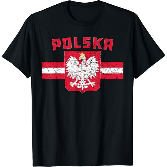 Polska Poland Flag Polish White Eagle T-Shirt mens t shirt，black，women，funny，misfits，men，journey，t-shirt