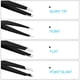 thumbnail image 5 of Pinzas de cuatro piezas para cejas de color, herramienta para recortar cejas, pinzas para pestañas, 5 of 5