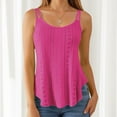 thumbnail image 2 of SHenli Womens Tank Tops Crewneck Tie Front Peasant Shirts Loose Fit Casual Basic Tee, 2 of 6