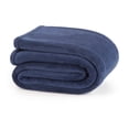 thumbnail image 6 of Super Plush King Navy Blanket, 6 of 7