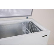 Frigidaire 10.3 Cu Ft Chest Freezer, White Garage Ready Deep Freezer for Basement, Kitchen, Bulk Food Storage