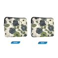 thumbnail image 7 of FORMRS 15-15.6 inch Laptop Sleeve Case Soft Carrying Quilted Computer Bag Cover, Navy Flower, 7 of 7