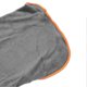 thumbnail image 2 of Grey Dog Bathrobe, Fully Wrapped, Absorbent, Quick Dry, Soft, Thick Polyester, for Home and Pool, Size L, 2 of 4