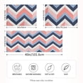 thumbnail image 2 of Yayeee Pillowcase Standard Size Set of 2 Satin Wrinkle Resistant Pillow Case, White Geometric, 2 of 8