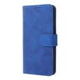 thumbnail image 3 of for iPhone 16 Case, Classic PU Leather Magnetic Shockproof Protective Stand Flip Wallet Case Cover with Card Holder for iPhone 16 Phone Case, Blue, 3 of 4