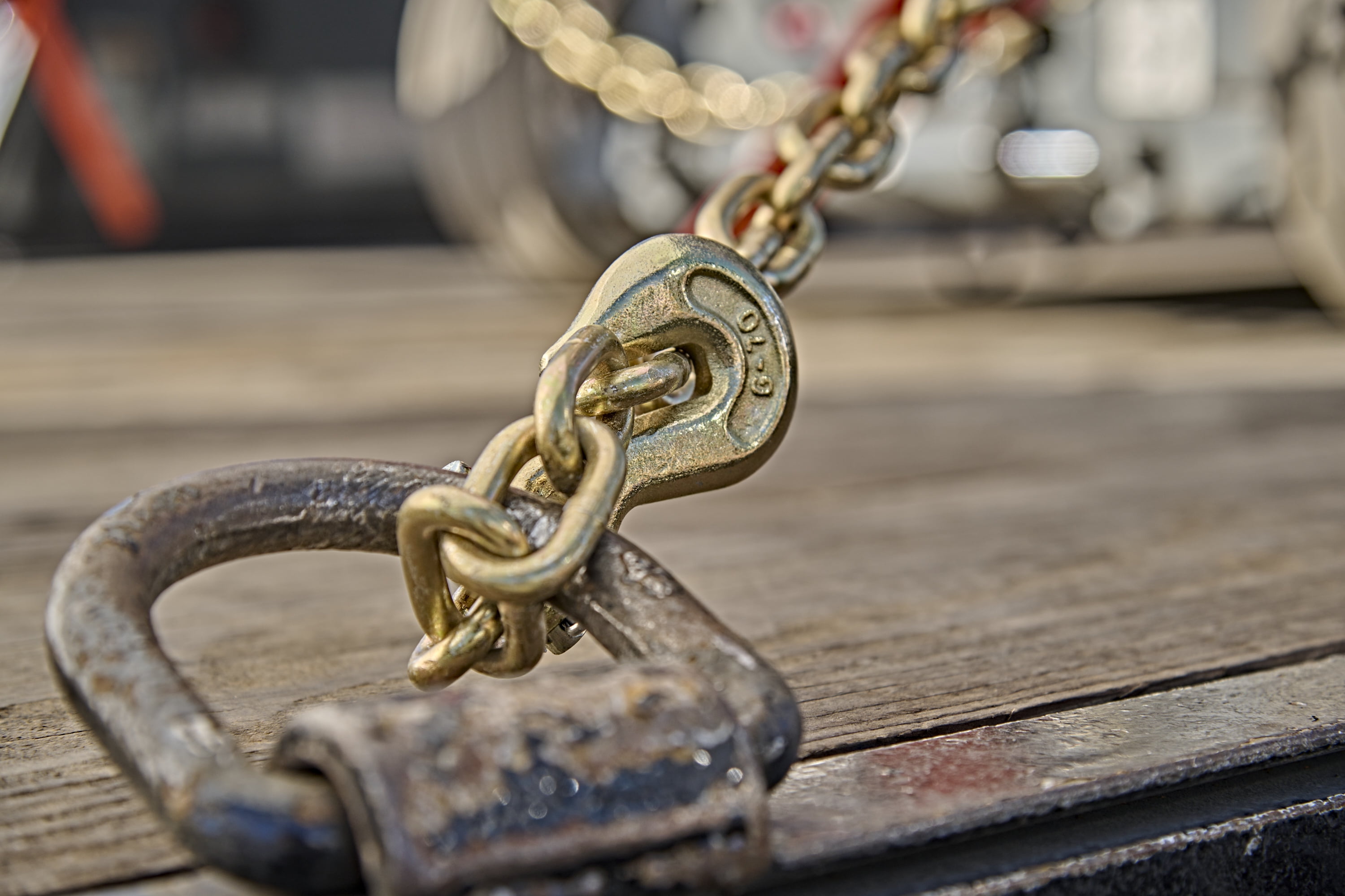 Cargo Zone 1/4 inch x 12 feet Utility Chain, Yellow-Zinc - Walmart.com