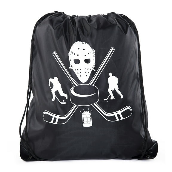 Hockey Party Bags | Hockey Drawstring backpacks for Birthdays, Team Events & More!