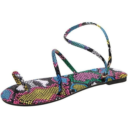 

Women s Fashion Sandals Flat-Bottom Beach Shoes Flip-Flop Sandals