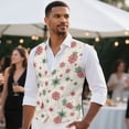 thumbnail image 2 of Uorisanigo Christmas Snowflake Print Men's Vests Casual with Pockets Mens Vests Casual Dress Slim Fit Sleeveless Dress Waistcoats Fashion for Men Size L, 2 of 7