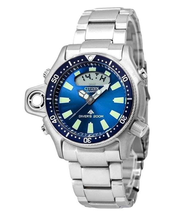 Citizen Promaster Aqualand Stainless Steel Blue Dial Quartz