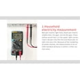 thumbnail image 5 of RICHMETERS Digital Multimeter 6000 counts Backlight AC DC Ammeter Voltmeter RM109, 5 of 5