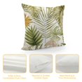 thumbnail image 4 of ARISTURING  Boho Leaves Throw Pillow Covers Tan Palm Leaf Floral Decorative Fall Pillows Soft Cushion Covers for Couch Sofa Bed Home Decor, 4 of 5