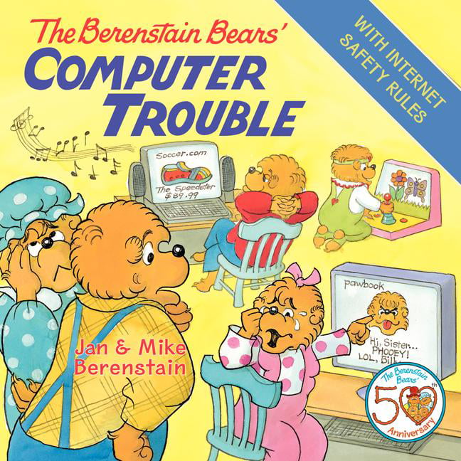 Berenstain Bears 8x8 The Berenstain Bears Computer Trouble Hardcover