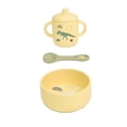 thumbnail image 3 of Set de Alimentación Antsy Pantsy Antsy Pantsy De silicon 5 piezas amarillo y verde, 3 of 4