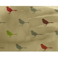 thumbnail image 4 of oneOone Georgette Viscose Fabric Artistic Bird Printed Craft Fabric BTY 42 Inch Wide, 4 of 4