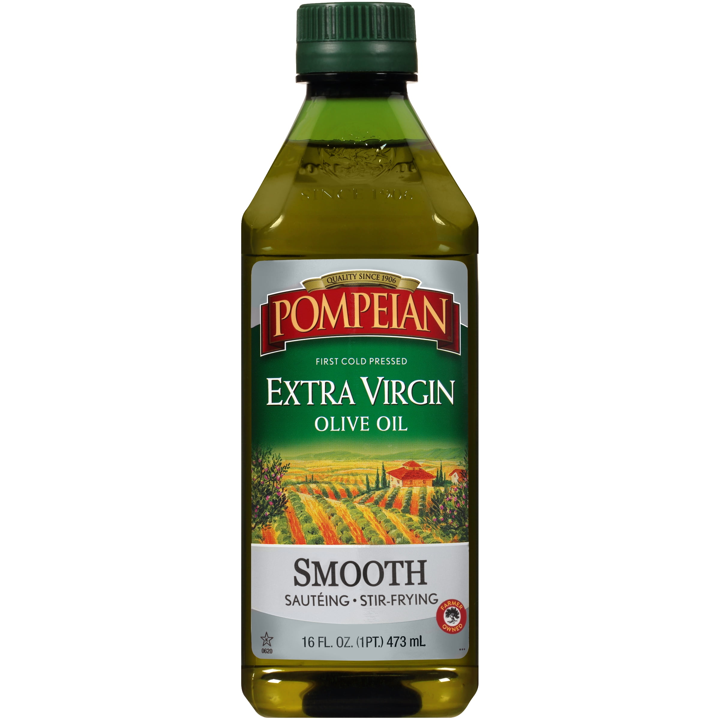 Pompeian Smooth Extra Virgin Olive Oil - 16 fl oz