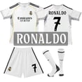 thumbnail image 1 of 25-26 New Real Madrid Club Home #7 Ronaldo Football Jersey Set, 1 of 2
