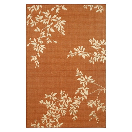 UPC 087215974531 product image for Trans-Ocean Rug Elsa Terracotta Vine Indoor/Outdoor Area Rug | upcitemdb.com