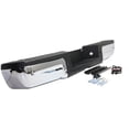 thumbnail image 3 of Step Bumper Compatible with FORD F-SERIES SUPER DUTY P/U 2013-2016 ASSEMBLY Chrome Face/Black Pad All Cab Types with ROS Holes, 3 of 5