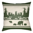 thumbnail image 6 of Artistic Weavers Lodge Cabin Woodland Indoor/Outdoor Throw Pillow, 6 of 7