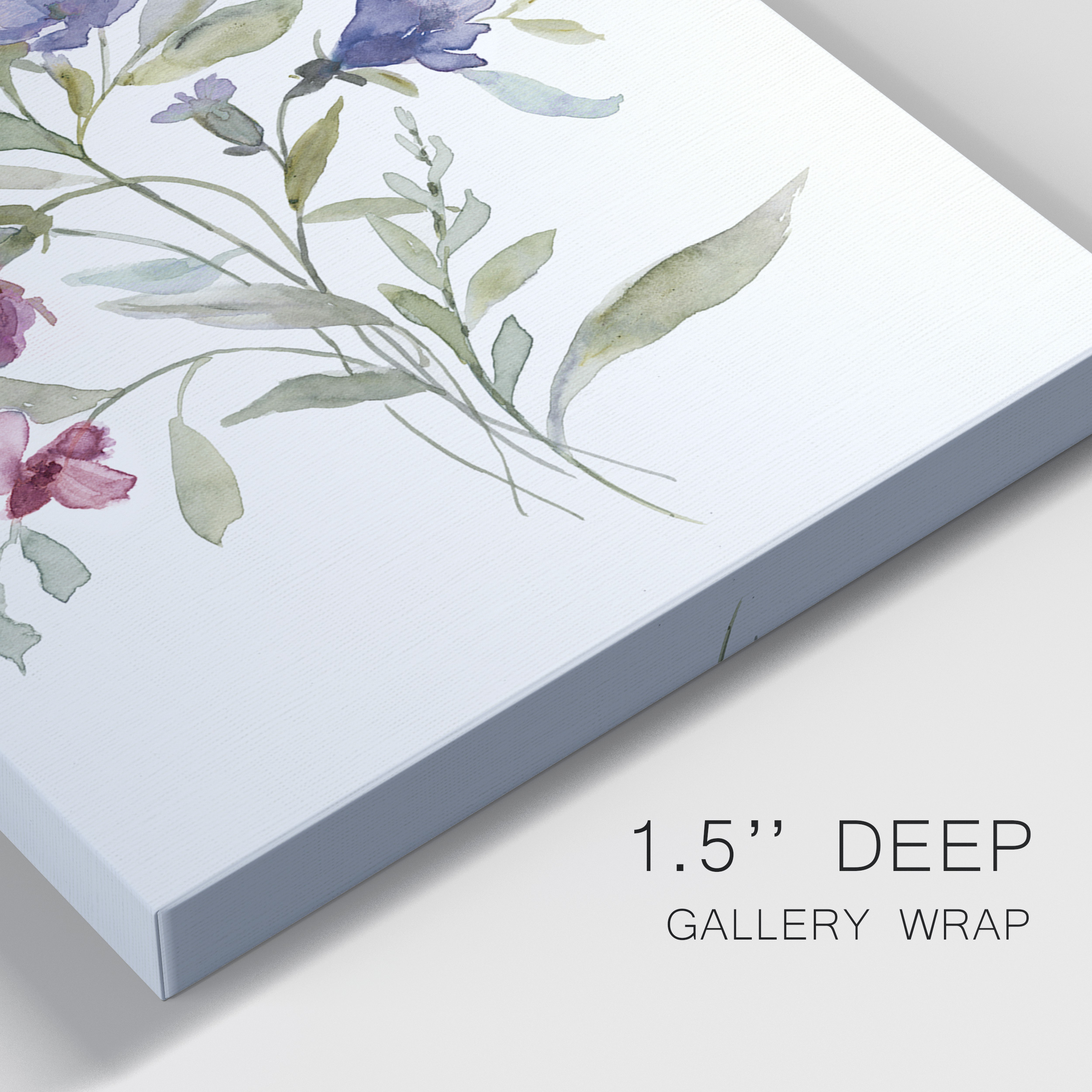 Color Variety III Premium Gallery Wrapped Canvas - Ready to Hang - Set of 2 - 12 x 18 Each