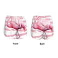 thumbnail image 5 of Xecao's Flamingo for a double-layer running short for women, perfect for gym, tennis, and more, featuring a convenient pocket., 5 of 9
