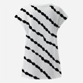 thumbnail image 4 of Birdeem T-Shirt Décontracté Mode pour Femmes Col Rond Manches Courtes Ample, 4 of 7