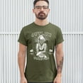 thumbnail image 3 of Tee Hunt Marilyn Monroe Outlaw Forever T-Shirt Biker Live to Ride Motorcycle Men's Tee, Military Green, X-Large, 3 of 5