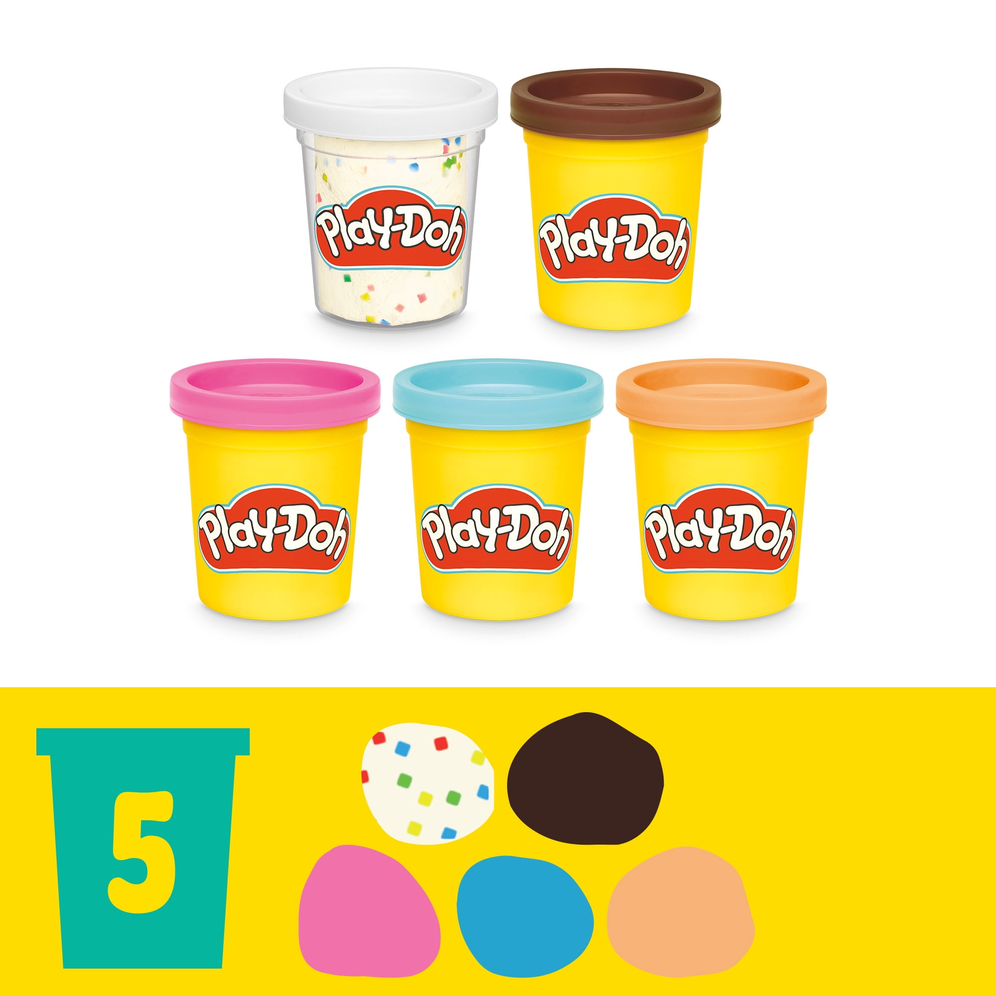 Play-Doh Donut Drop Shop Kitchen Toy for Kids, Arts & Crafts, Ages 3+