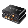 thumbnail image 2 of Flmtop HDMI-compatible ARC Audio Extractor DAC Adapter Fiber Coaxial 3.5mm Headphone Converter, 2 of 10