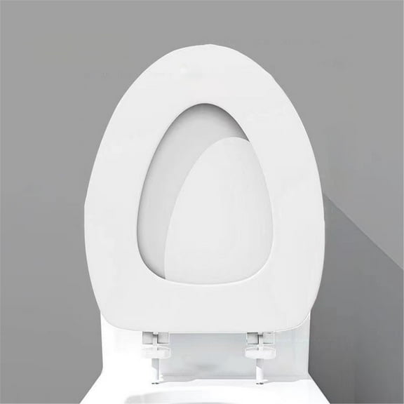 Cushion,Soft Toilet Seat Oval Toilet Seat Soft Elongated Vinyl Toilet Seat Soft Vinyl With Comfort Foam Cushioning Fits All Standard Size Fixtures Easy To Install by Wuxinga