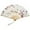 B-B, variant on Clearance! Eguiwyn Bamboo Fan Chinese Style Hand Held Fan Bamboo Paper Folding Fan Party Wedding Decor C