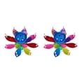 thumbnail image 2 of Decoraciones para fiestas Bewildely de música con forma de flor giratoria 2piezas, 2 of 6
