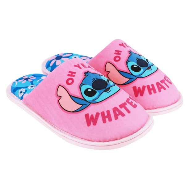 Walmart Pantuflas Mujer Invierno Pantuflas Para Dama Lilo Y Stitch
