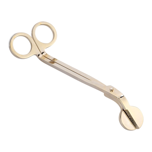 Candle Wick Scissors,1Pcs Fashion Plating Stainless Candle Scissors Candle Heart Clip Top Tier Quality